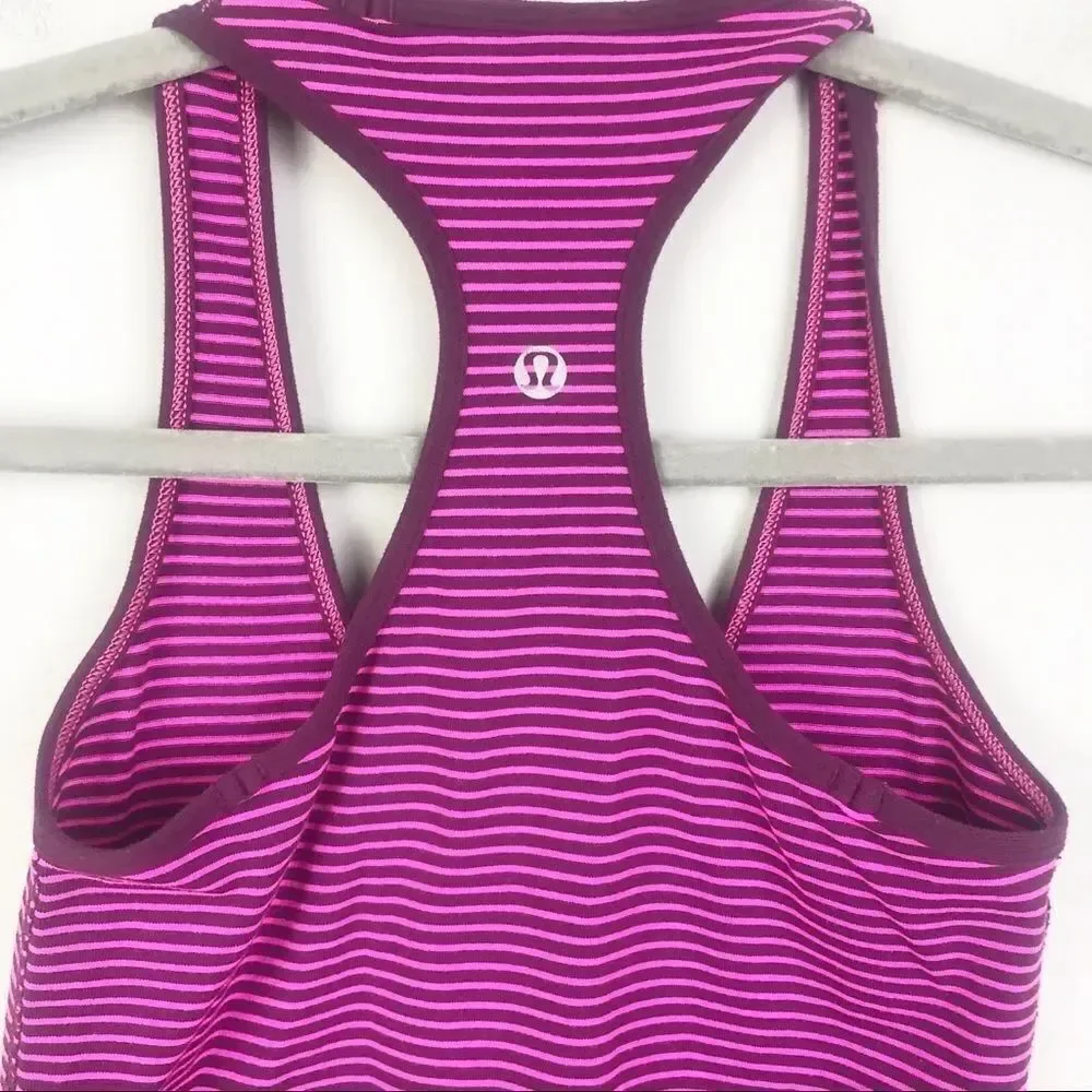 LULULEMON | Cool Racerback Tank Top Hyper Stripe